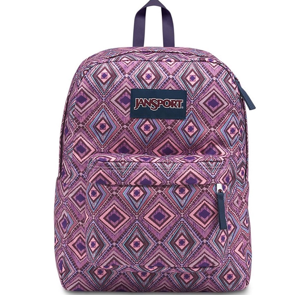 Jansport Superbreak Diamond Tribe Backpack NWT